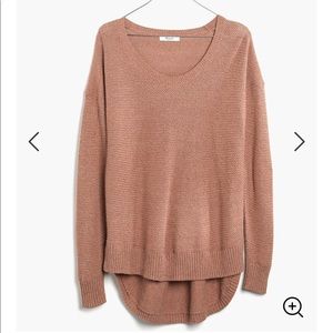 Madewell Knit crew neck pullover sweater